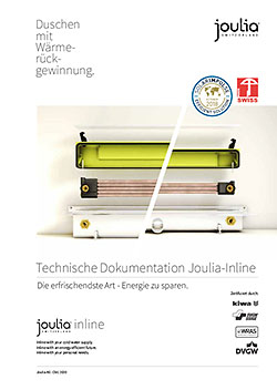 Dusche mit Wärmerückgewinnung